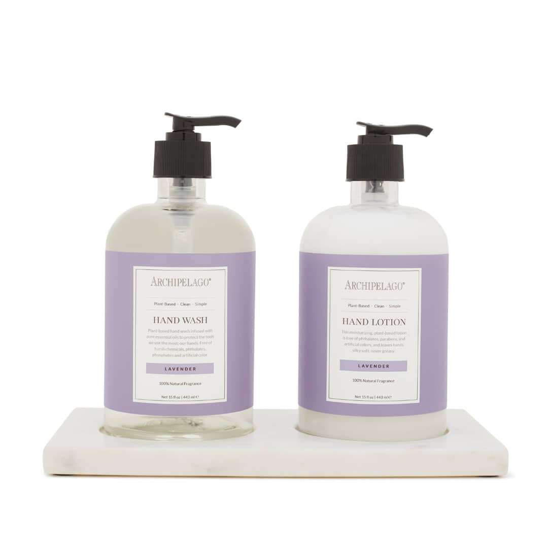 Archipelago Lavender Hand Wash and Lotion Set - LSA HOME