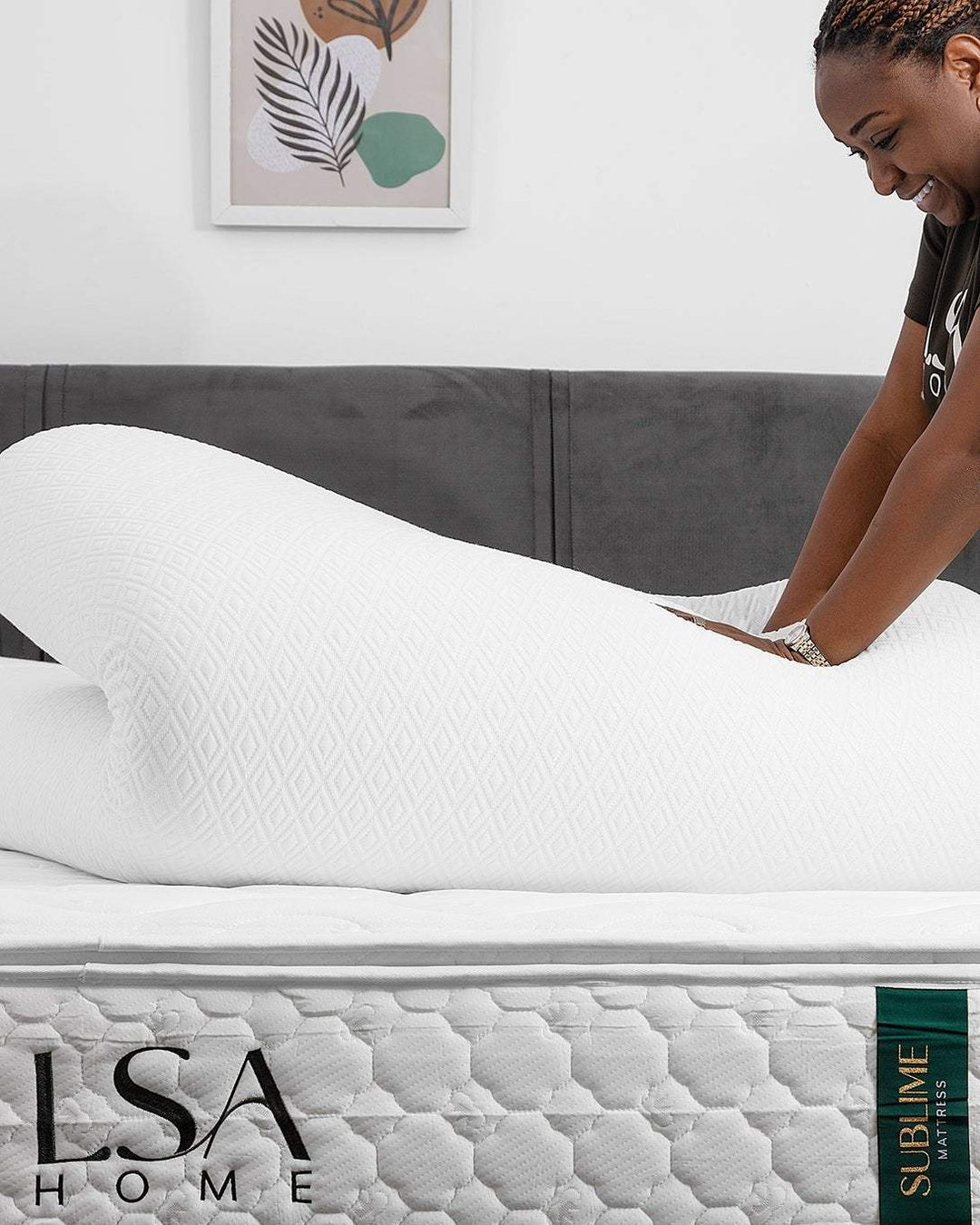 Gel Memory Foam Mattress Topper - LSA HOME