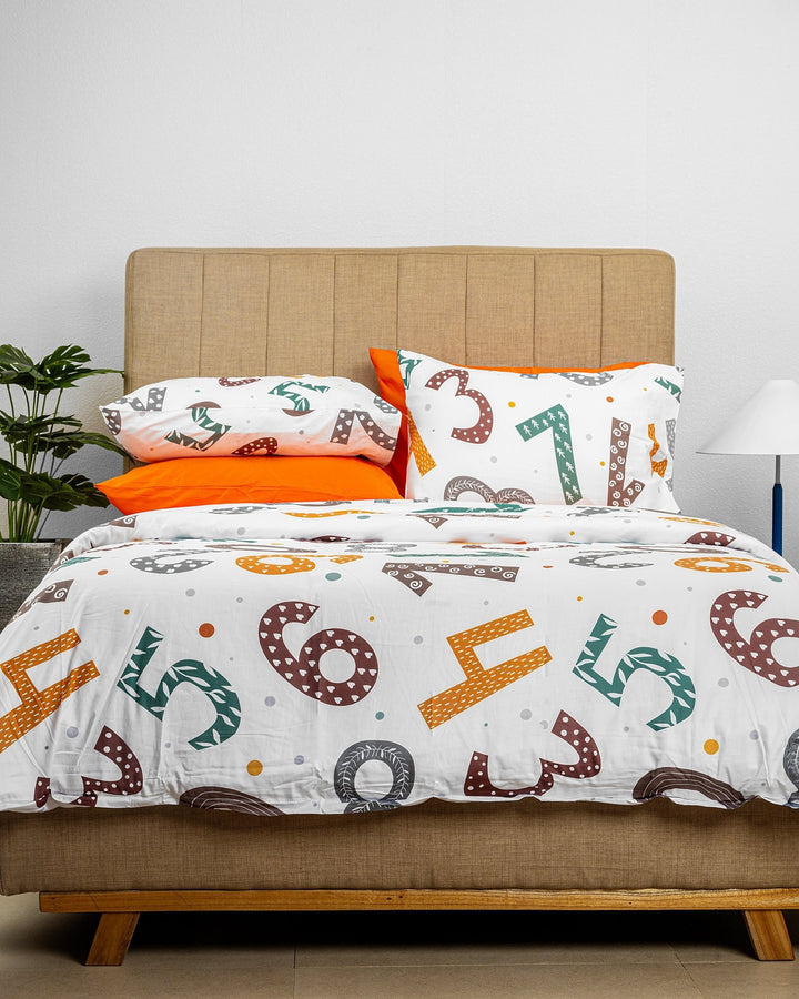 Numero Kids Duvet Cover Set - LSA HOME