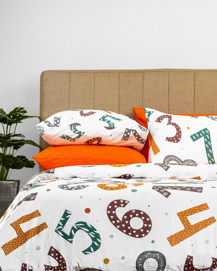 Numero Kids Duvet Cover Set - LSA HOME